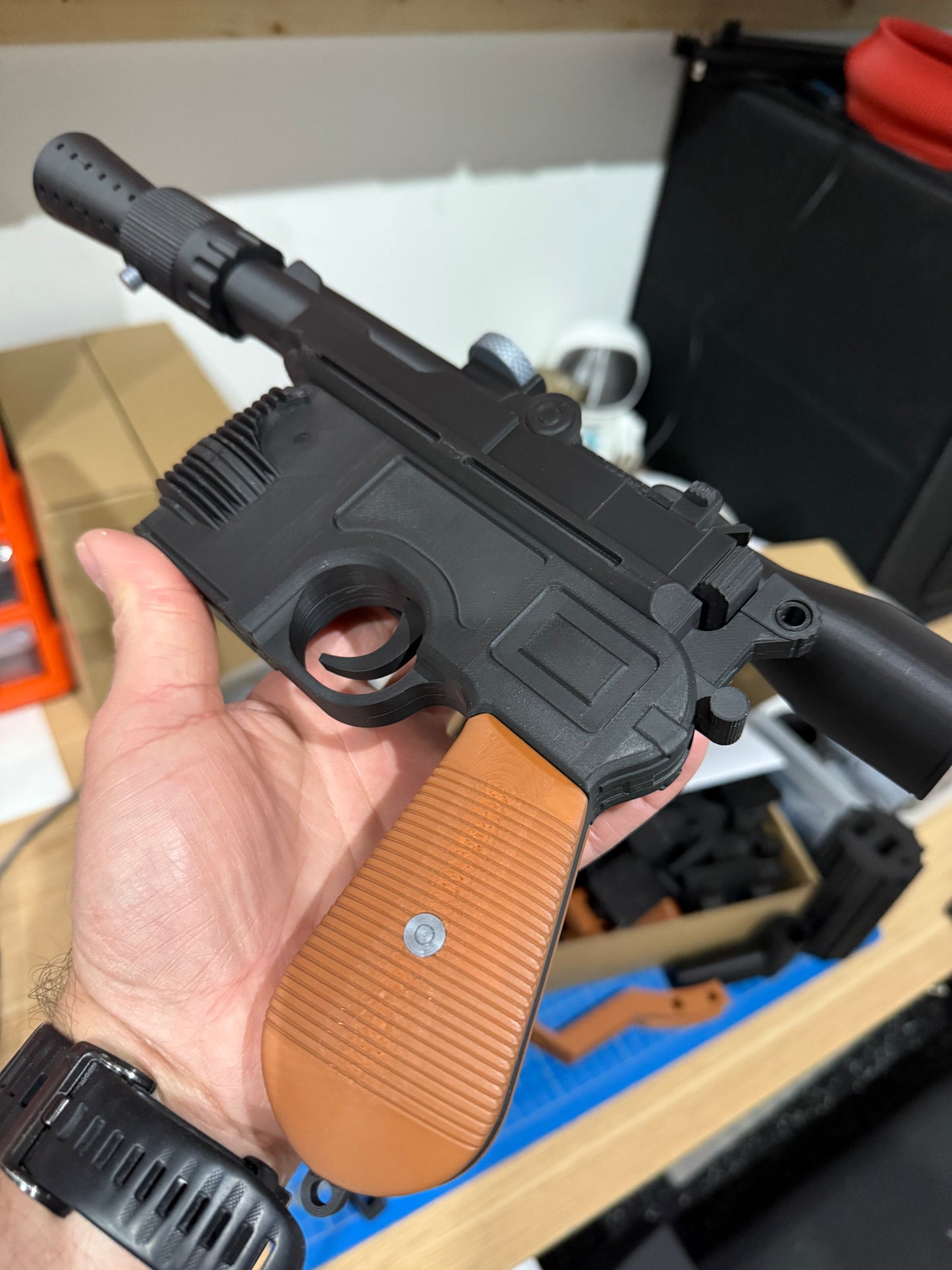 DL-44 Blaster Inspired by Han Solo