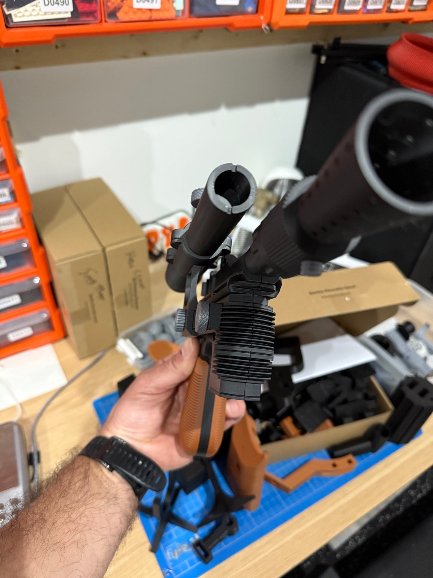 DL-44 Blaster Inspired by Han Solo