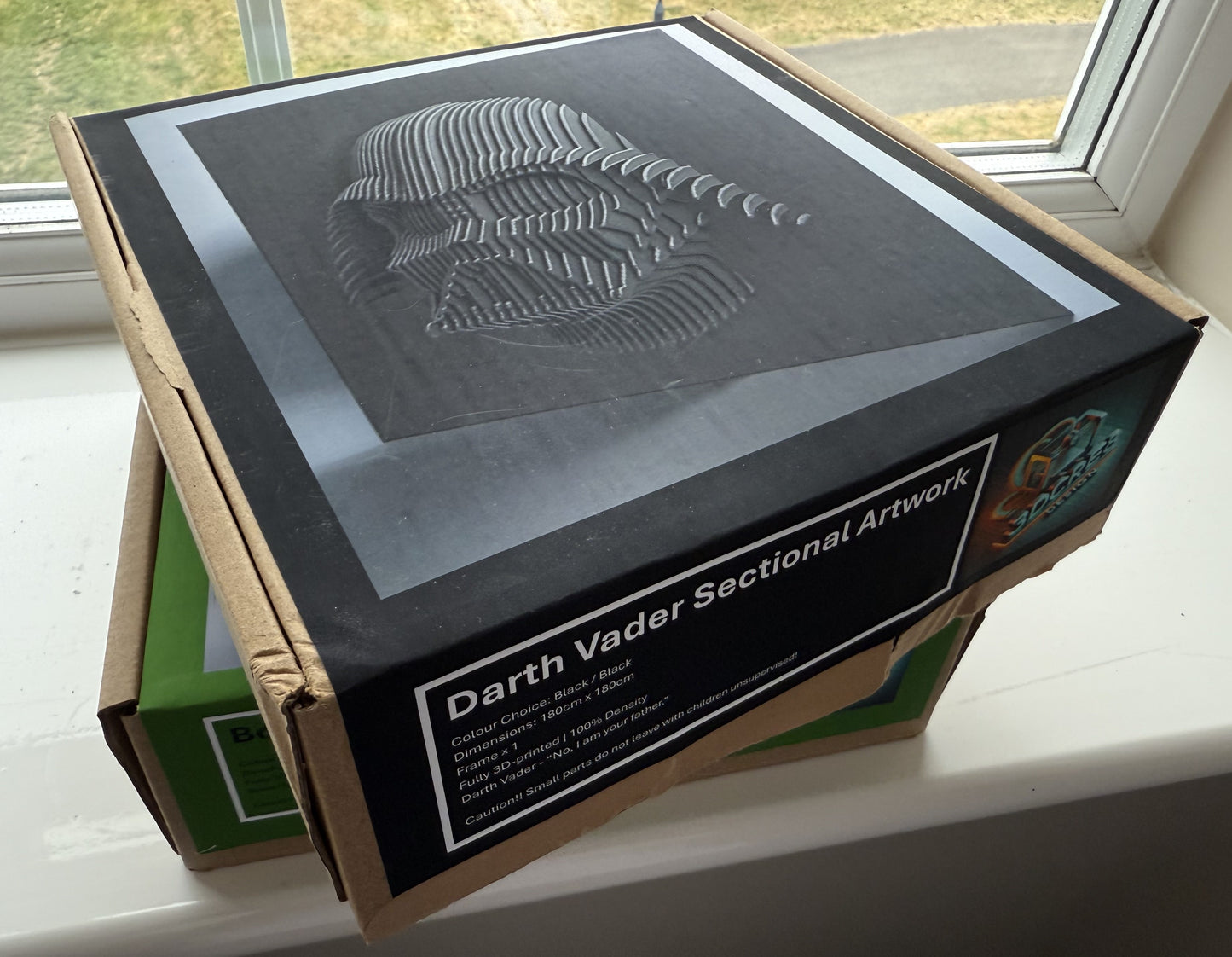 Darth Vader Sectional 3D Artwork