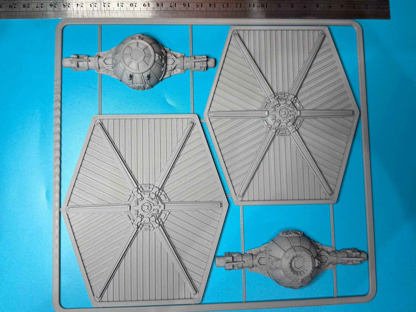 TIE Fighter Model Kit (No Supports, No Glue)