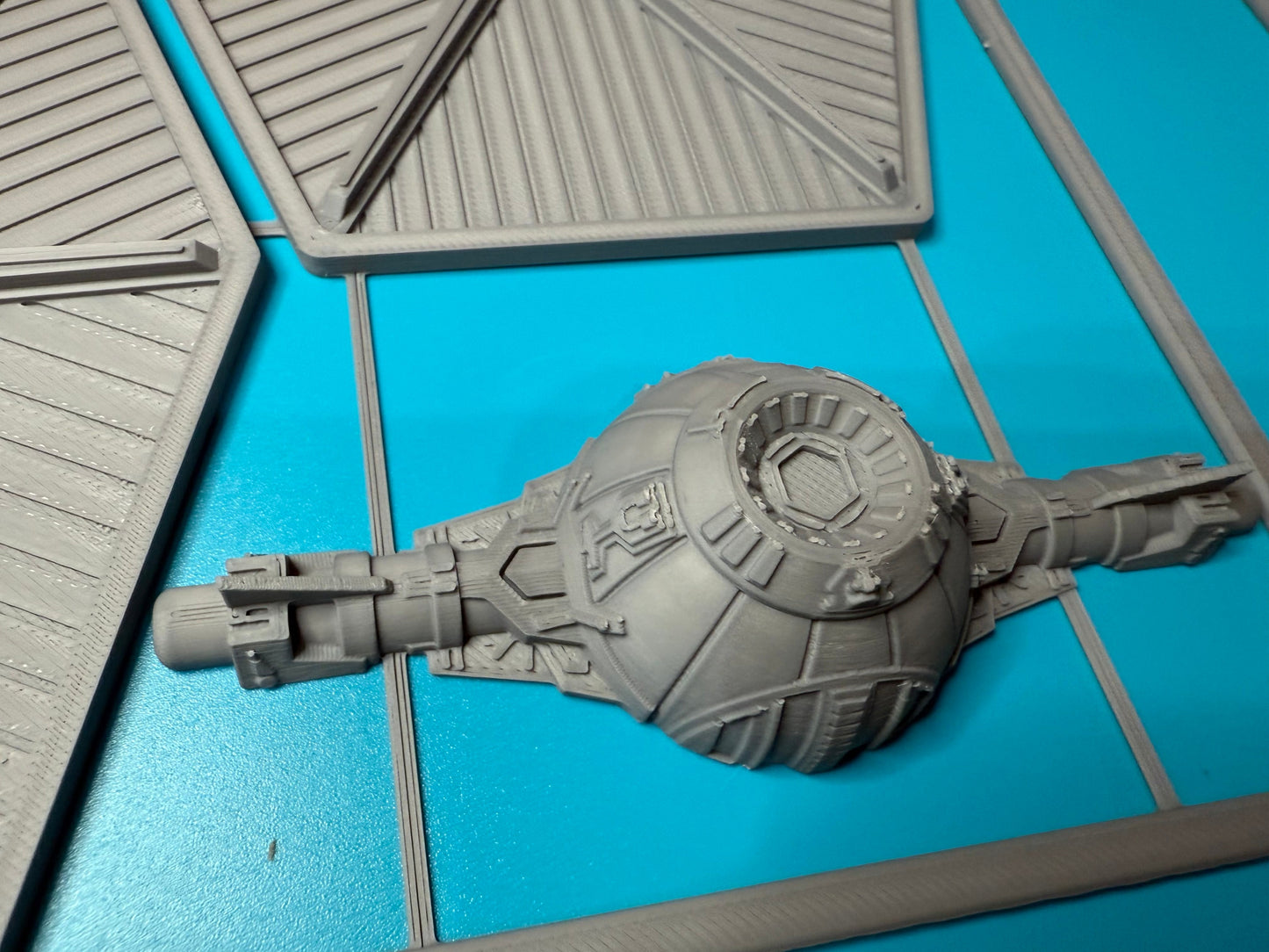 TIE Fighter Model Kit (No Supports, No Glue)