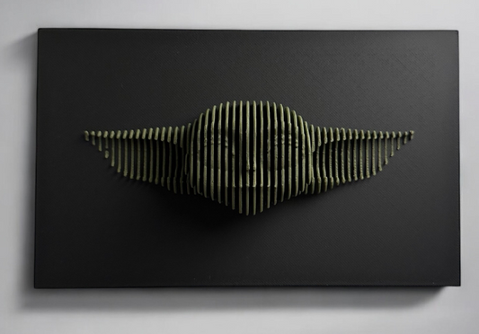 Grogu Sectional 3D Artwork