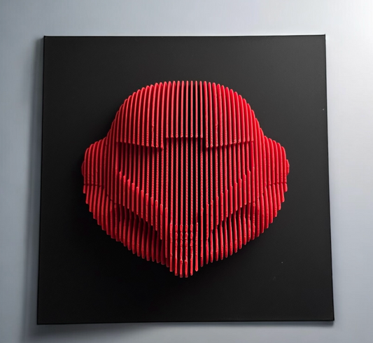 Sectional 3D Artwork - Samus