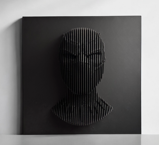 Sectional 3D Artwork - Black Panther