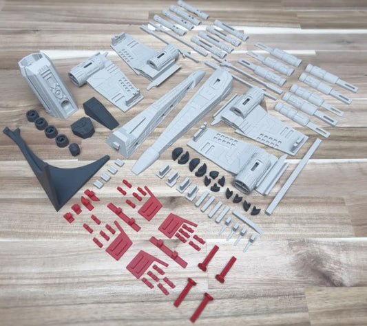 X-Wing model kit no glue required | 3D Printed