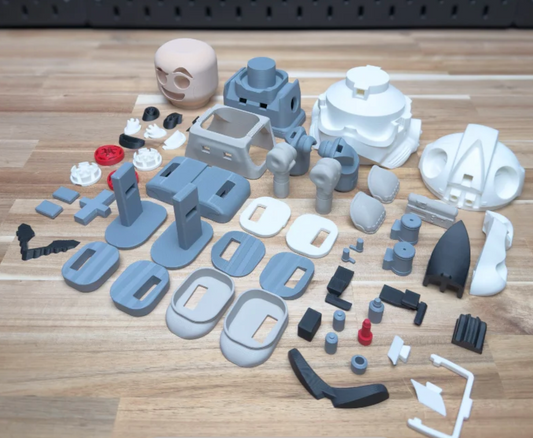 Chunky AT-AT Driver Kit – 3D Printed Collectible Model (Push-Fit, No Glue)