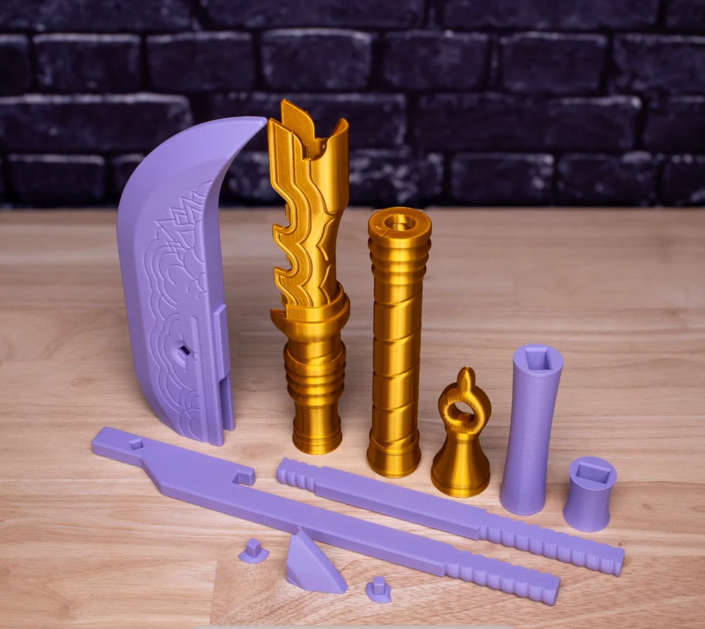 KPOP - Mira's Glaive - Polearm Kit Prop Costume