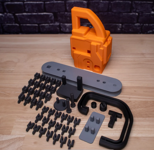 Chainsaw - Chained model Kit - Prop Toy Costume Accessory