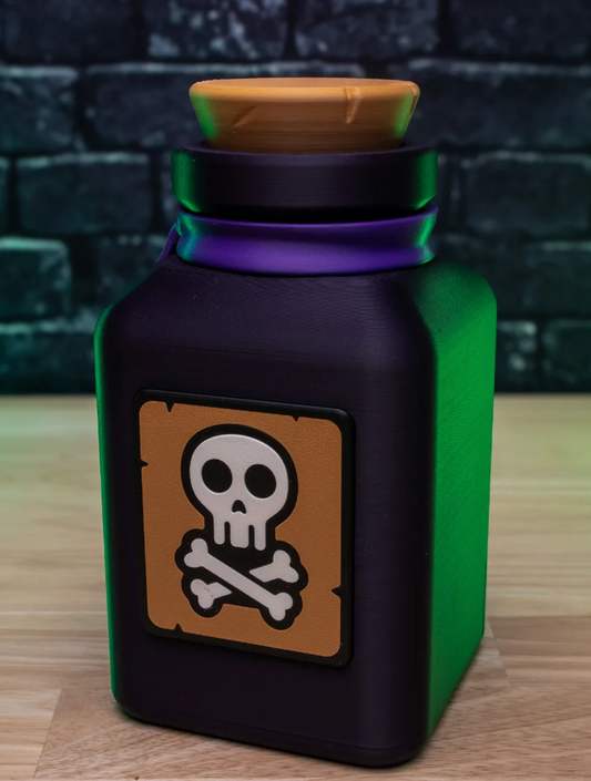 Container Poison Bottle - Container model Kit Decor Fun