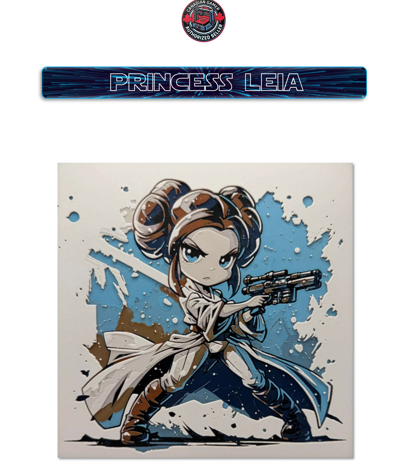 Hueforge Fan Art of Star Wars characters