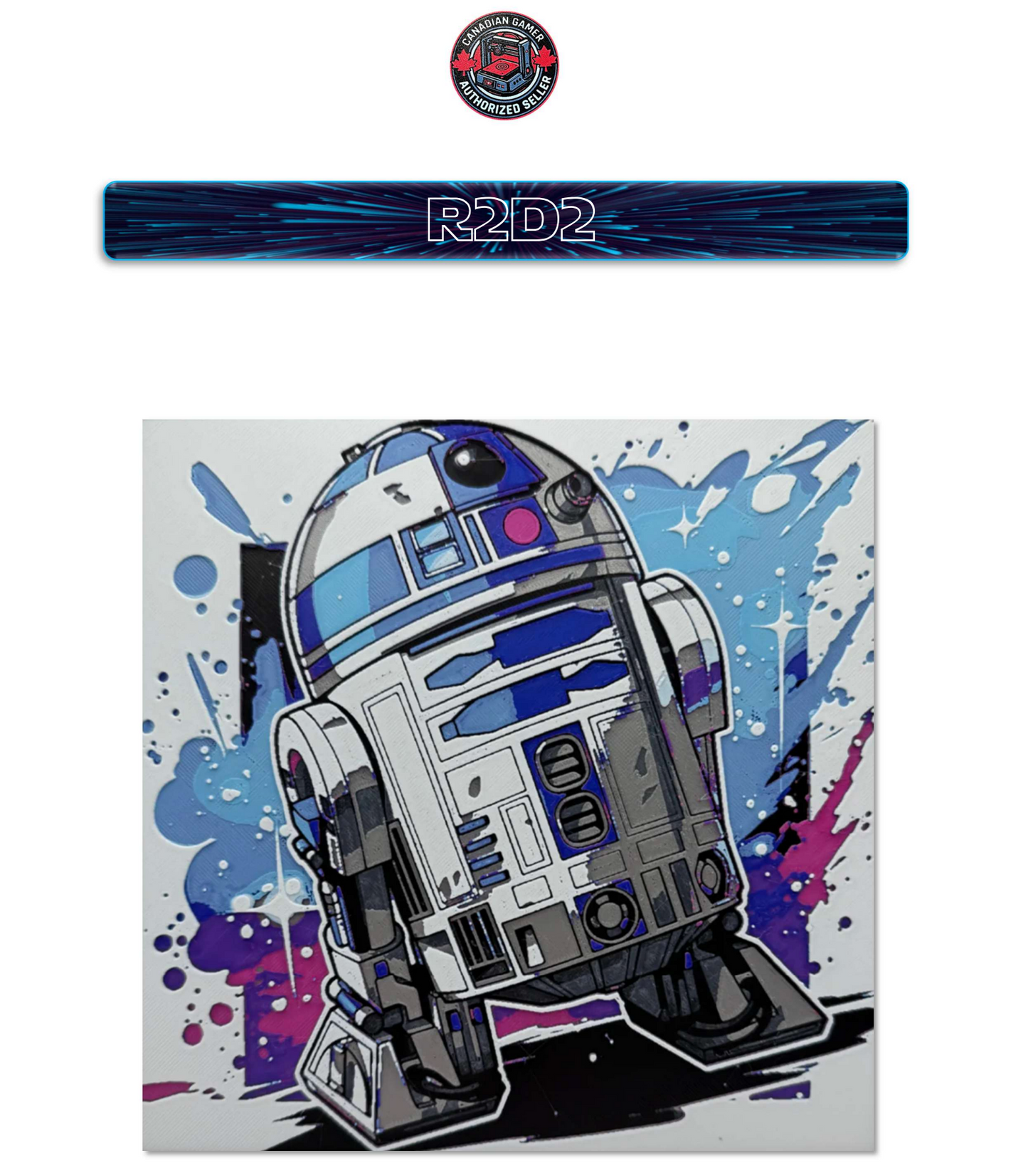 Hueforge Fan Art of Star Wars characters