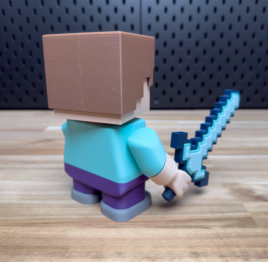 Chunky Steve Model kit - Push fit | No Glue kit