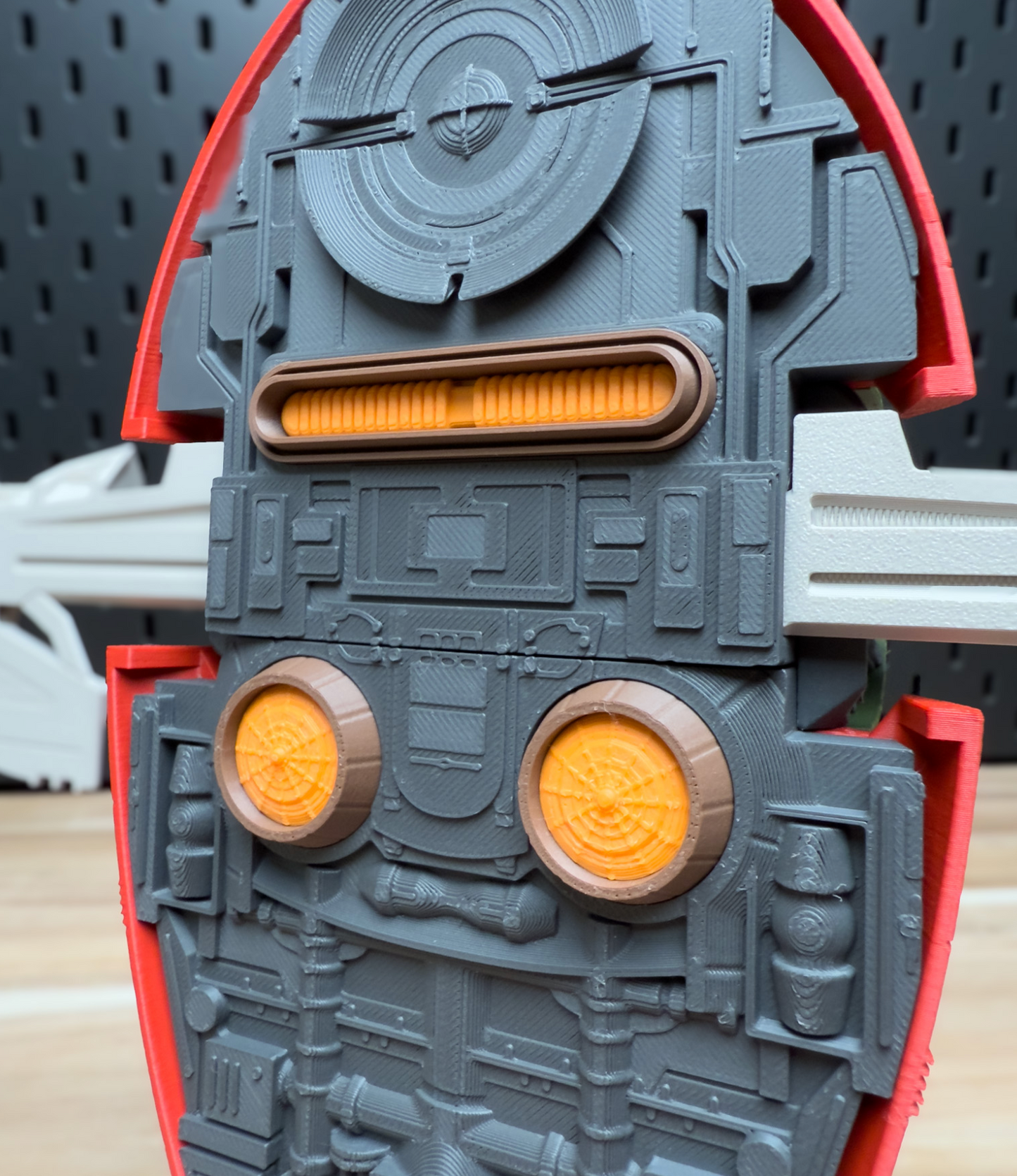 Slave 1 Starship – 3D Printed Push-Fit Model Kit | Boba Fett’s Ship | No-Glue Assembly | Display Prop