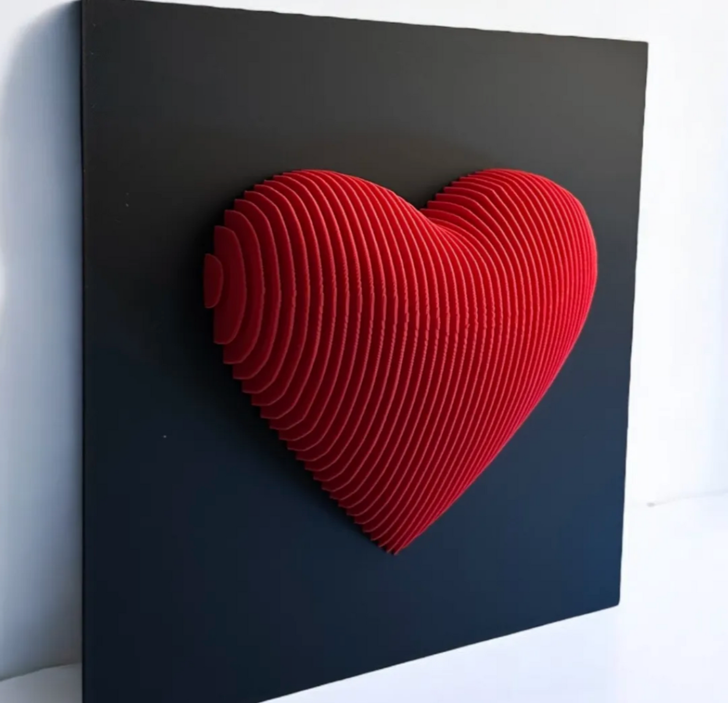 Layered sculpture of iconic Figures. Collect all of them to make stunning wall or desk display.