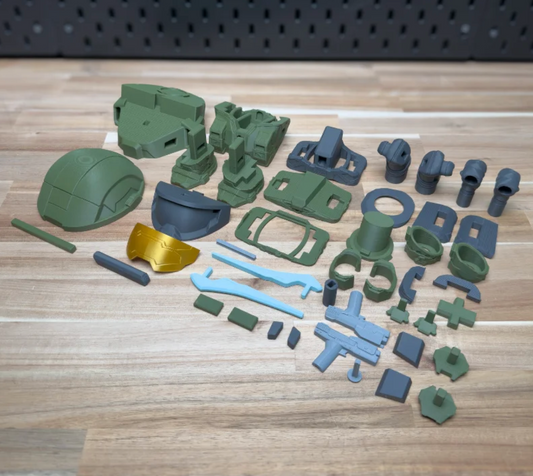 Chunky Master Chief Figurine Kit