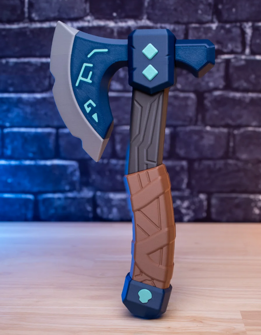 Frostvein Axe Toy Prop