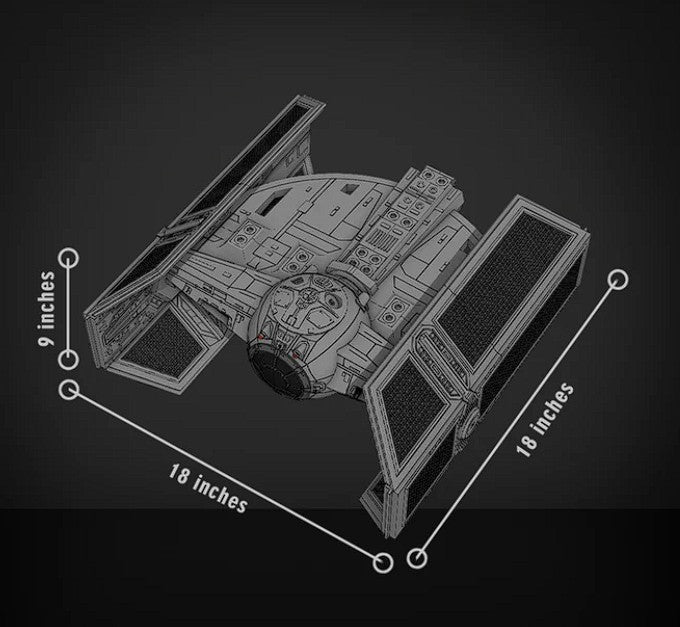 Tie Advance Star fighter Model kit. (BIG)