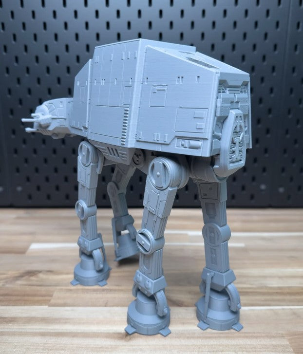 3D Printed AT-AT Model Kit – Fully Articulating (30cm Tall)