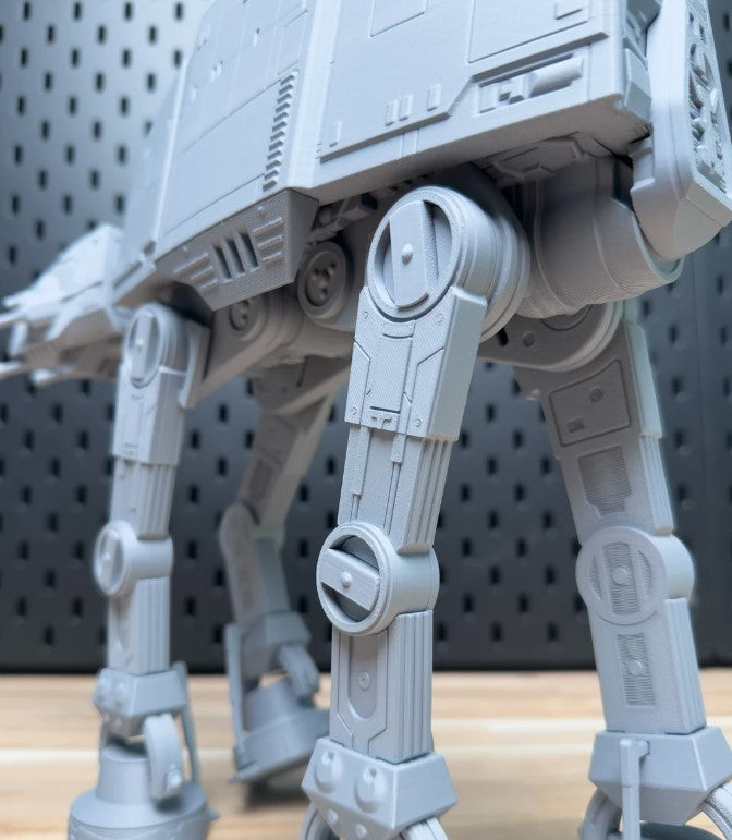 3D Printed AT-AT Model Kit – Fully Articulating (30cm Tall)