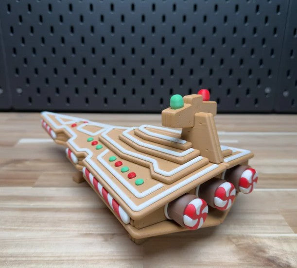 Gingerbread Star Destroyer kit
