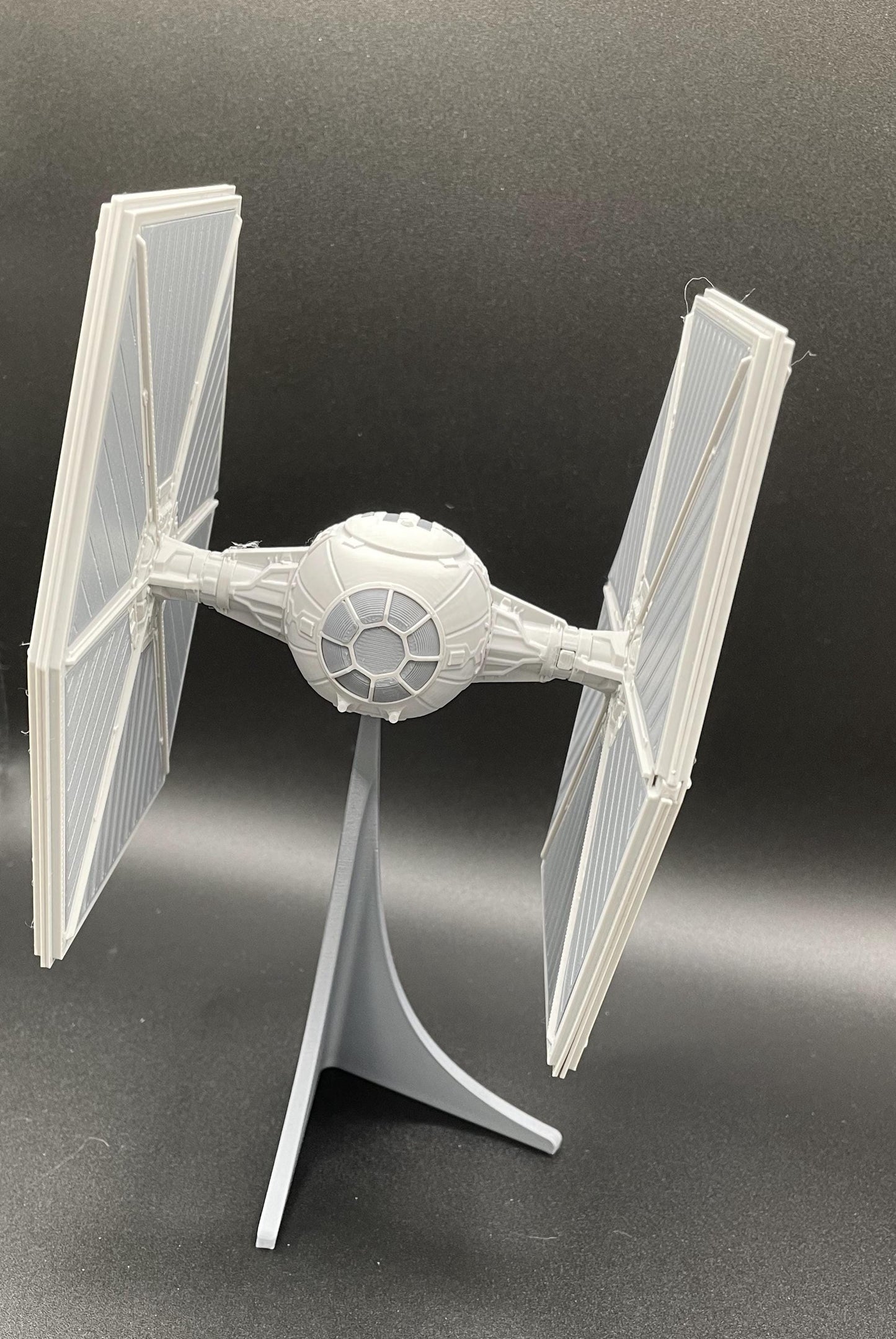 Tie Fighter build kit - No Glue push fits together (3d Printed)