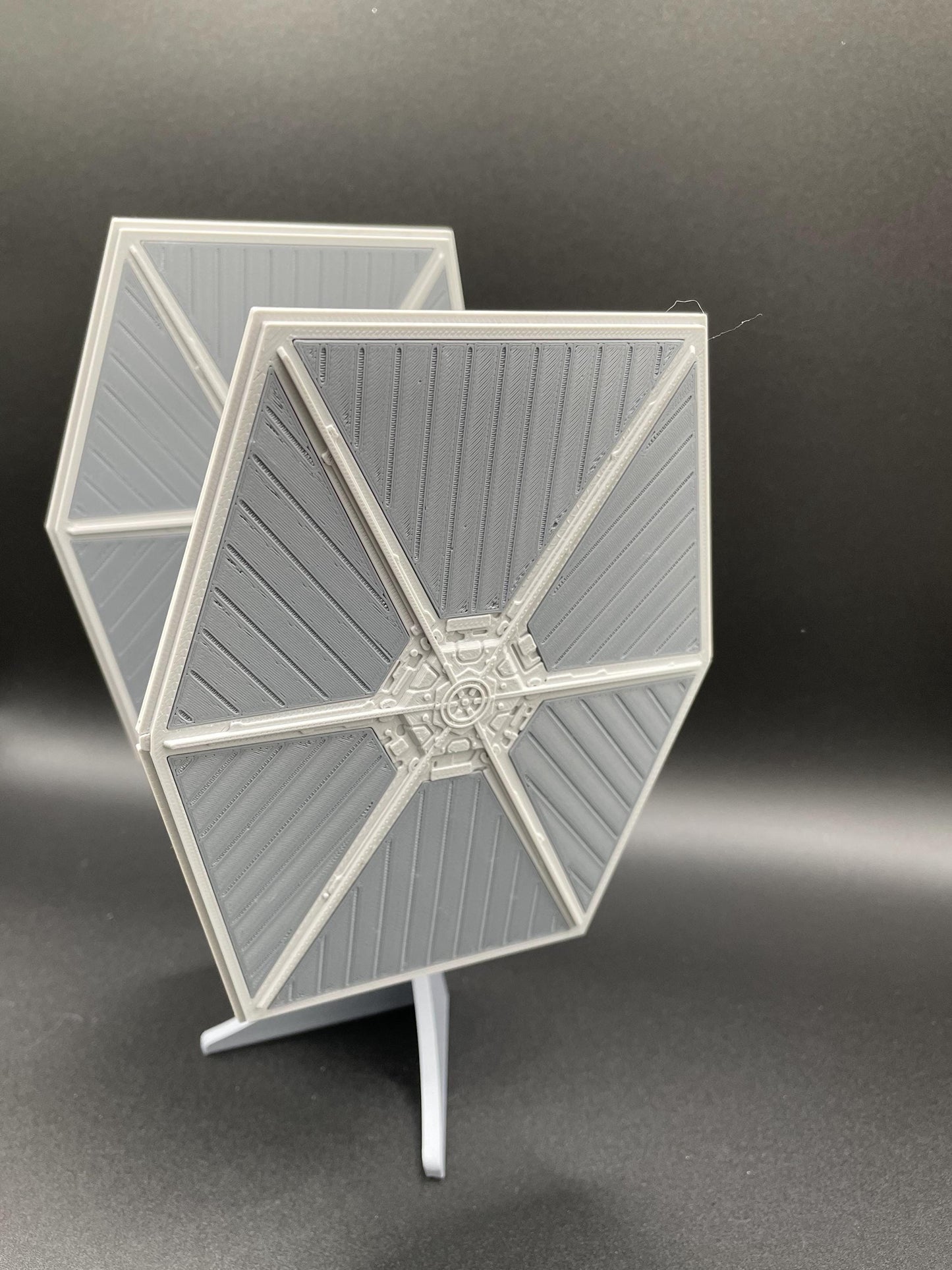 Tie Fighter build kit - No Glue push fits together (3d Printed)