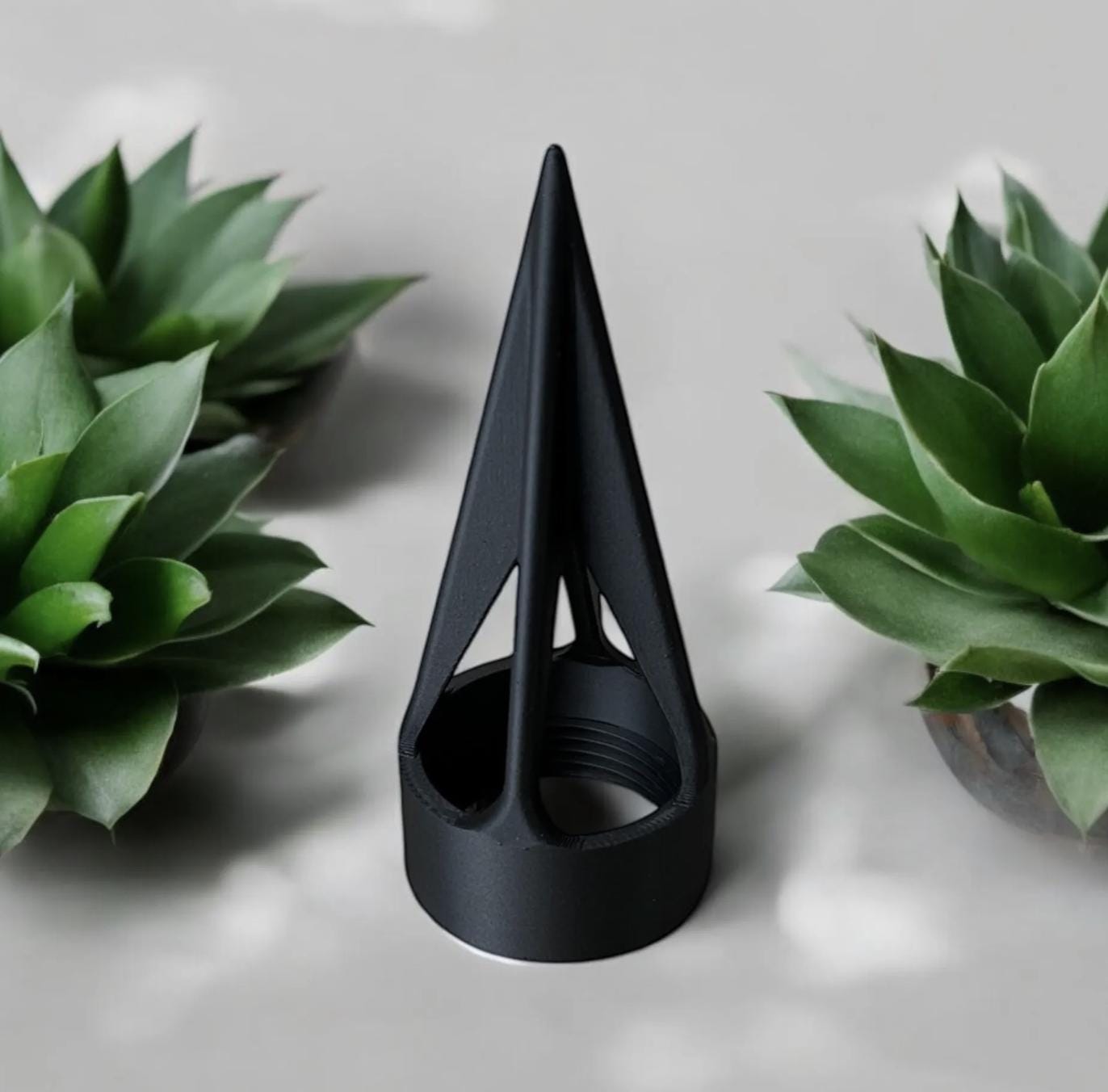 Modular Moss Pole Kit | 3D Printed | 2 Poles + Water Reservoir + 12 Clips | Choose Your Base | No Glue Needed | Plant Support