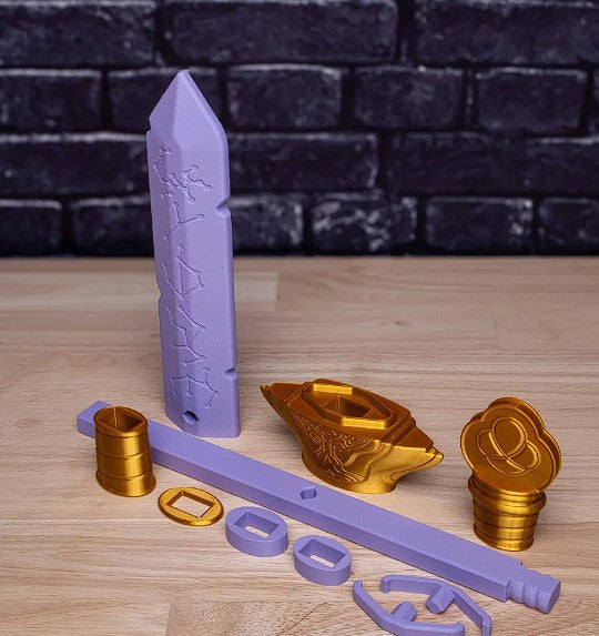 KPOP - Rumi's Sword- Sword Build Kit - Prop kit Costume