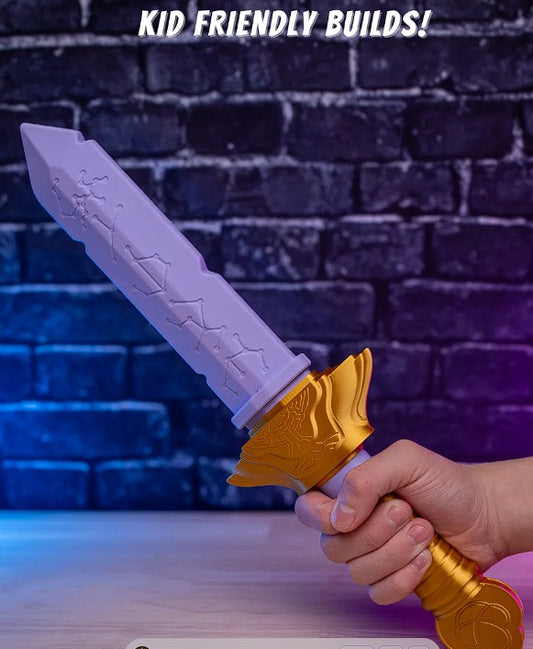 KPOP - Rumi's Sword- Sword Build Kit - Prop kit Costume