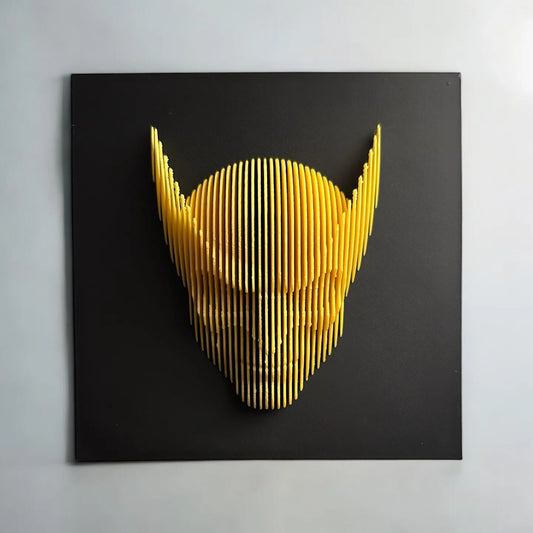 Sectional 3D Artwork Wolverine