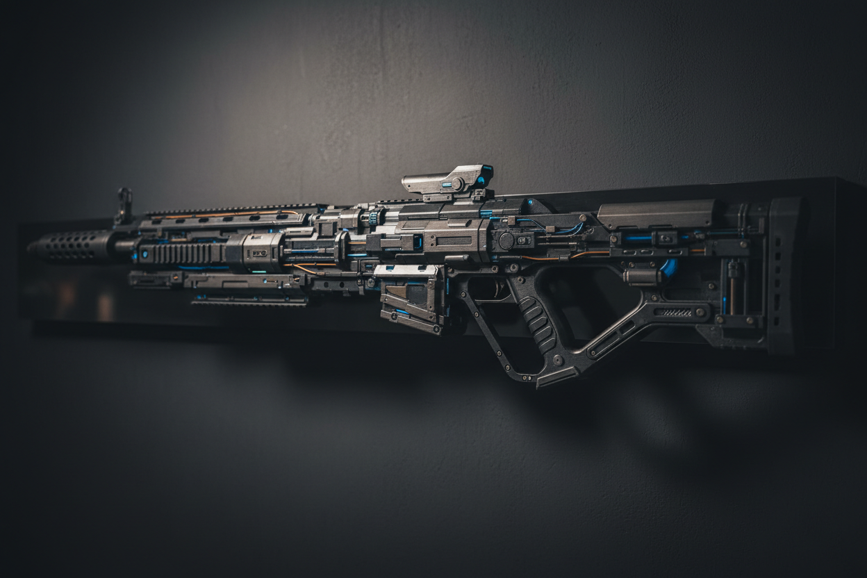 3D Printed Rifle Kits: Creating Large Scale Replicas