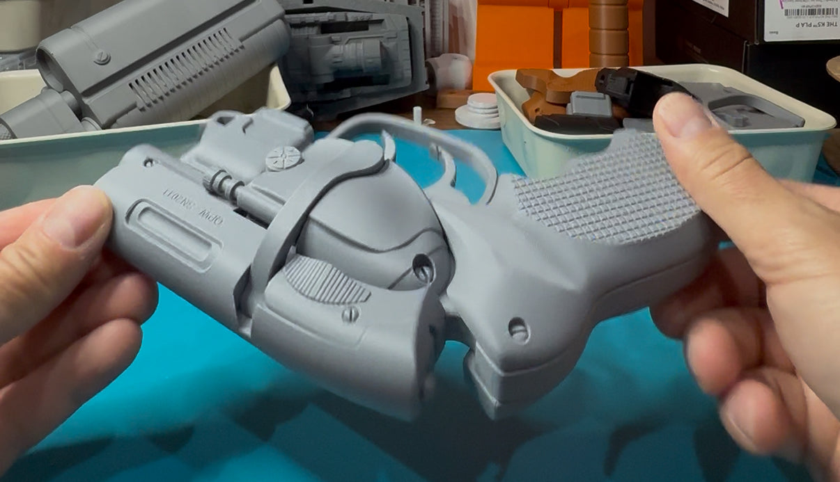 Blade Runner Snub Nose Blaster 3D printed prop model kit