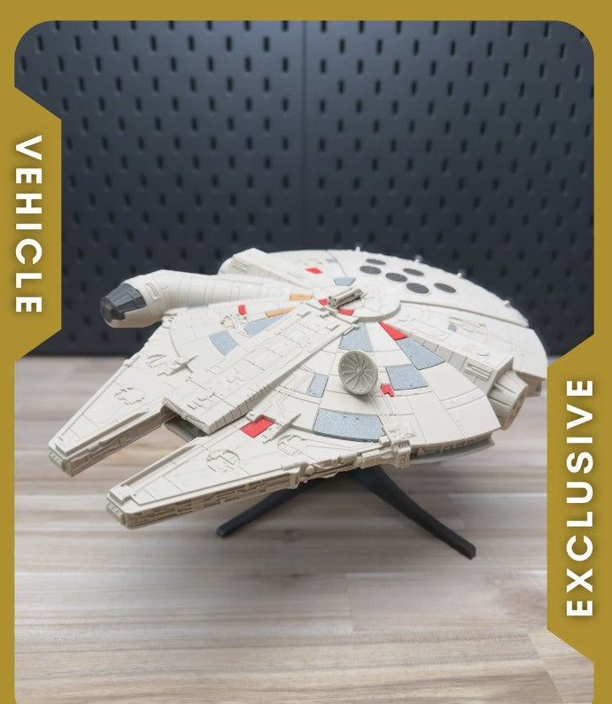 Millennium Falcon push-fit model kit