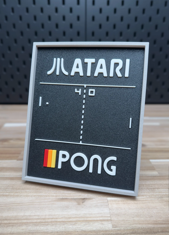 Retro Gaming Gift Guide: 3D Printed Arcade Wall Art for 80s Gamers