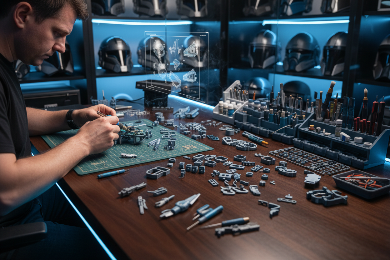 Hobby Kits for Adults UK: Crafting Detailed Sci-Fi Props