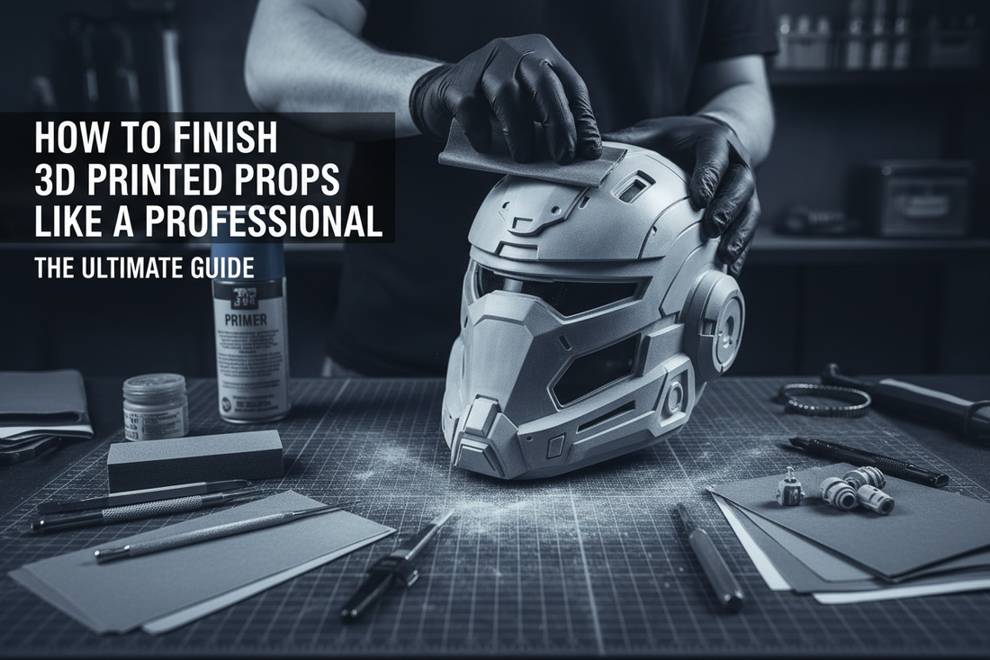How to Finish 3D Printed Props Like a Professional