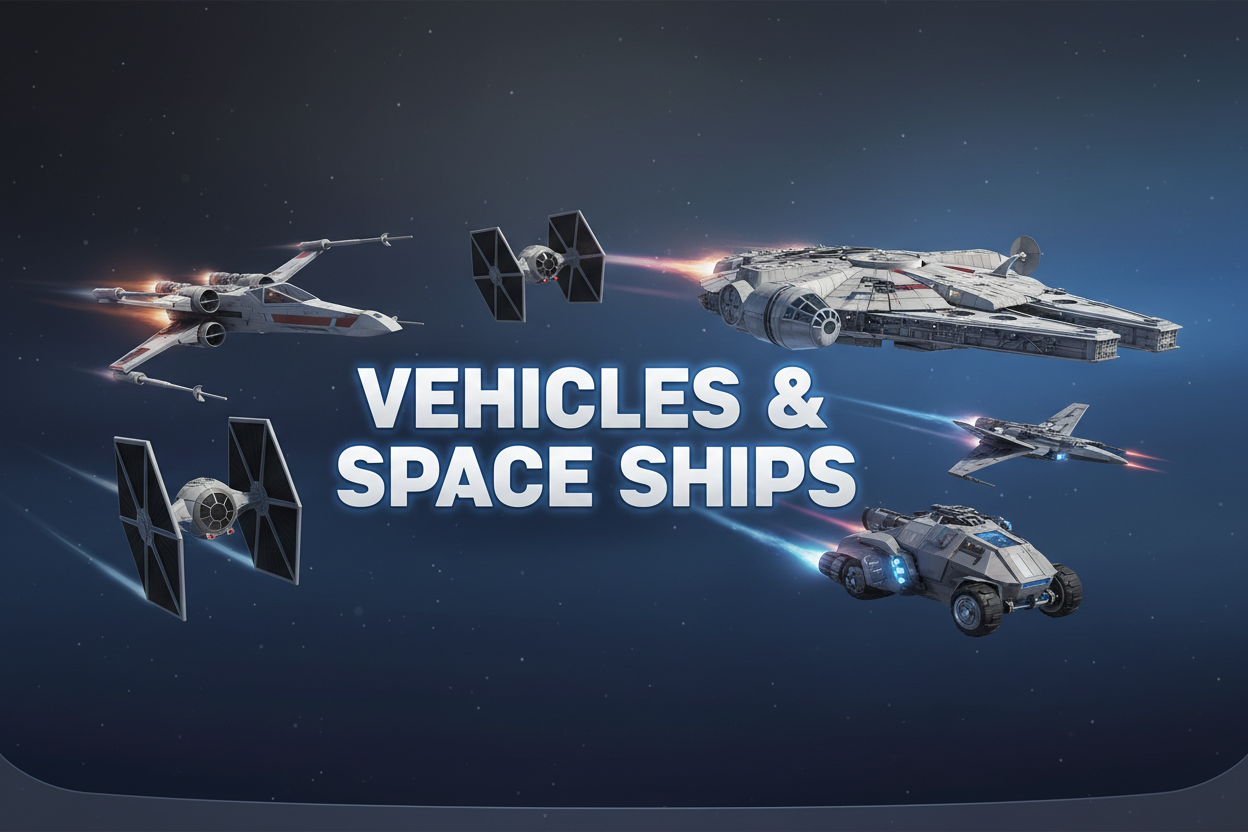 Vehicle & Space Crafts