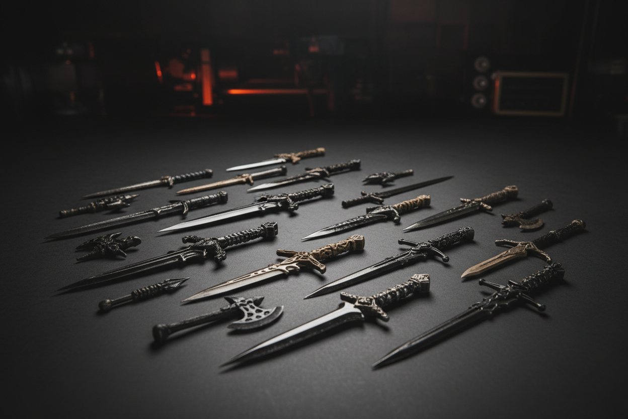 Dagger & Mini Weapon Kits