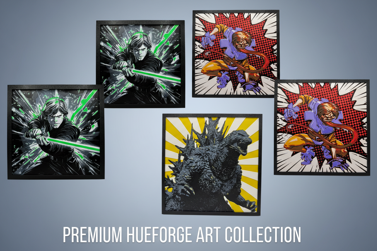 Hueforge designs (Fan Art)