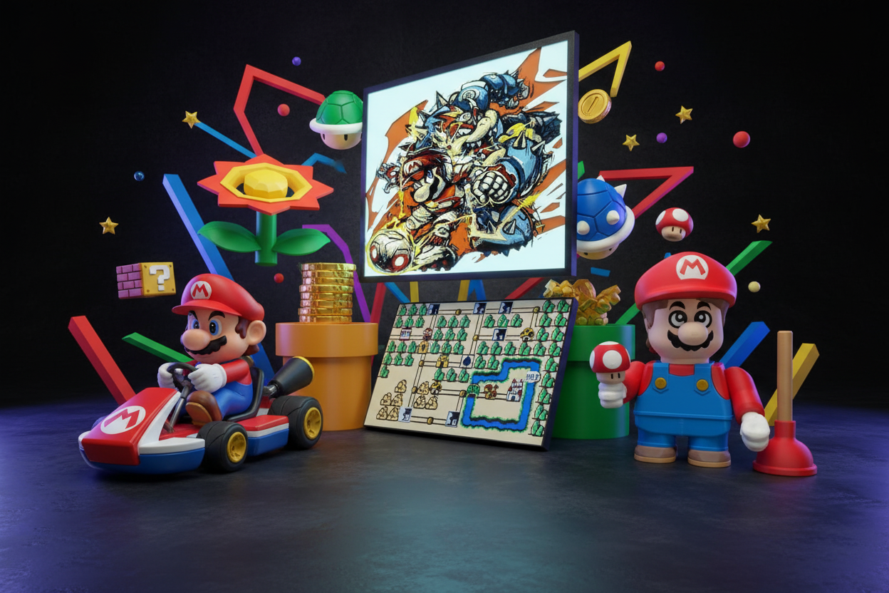 All Things Mario, Friends & Villains