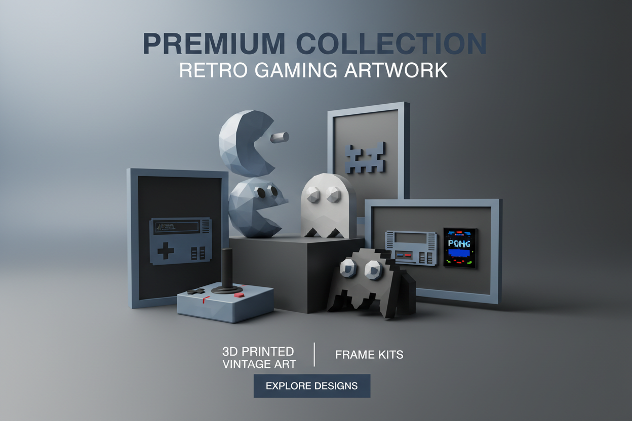 Retro Gaming Art