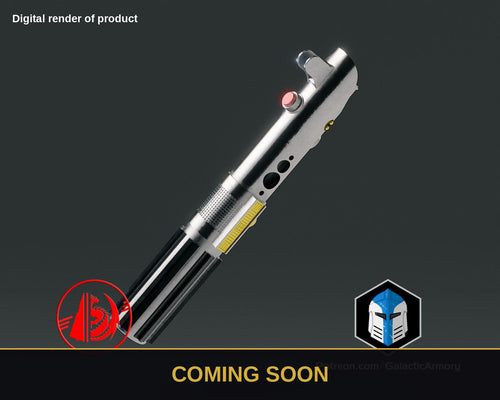 Anakin Skywalker Saber – Star Wars Prop Kit (Coming Soon) - Coming Soon preview (digital render)