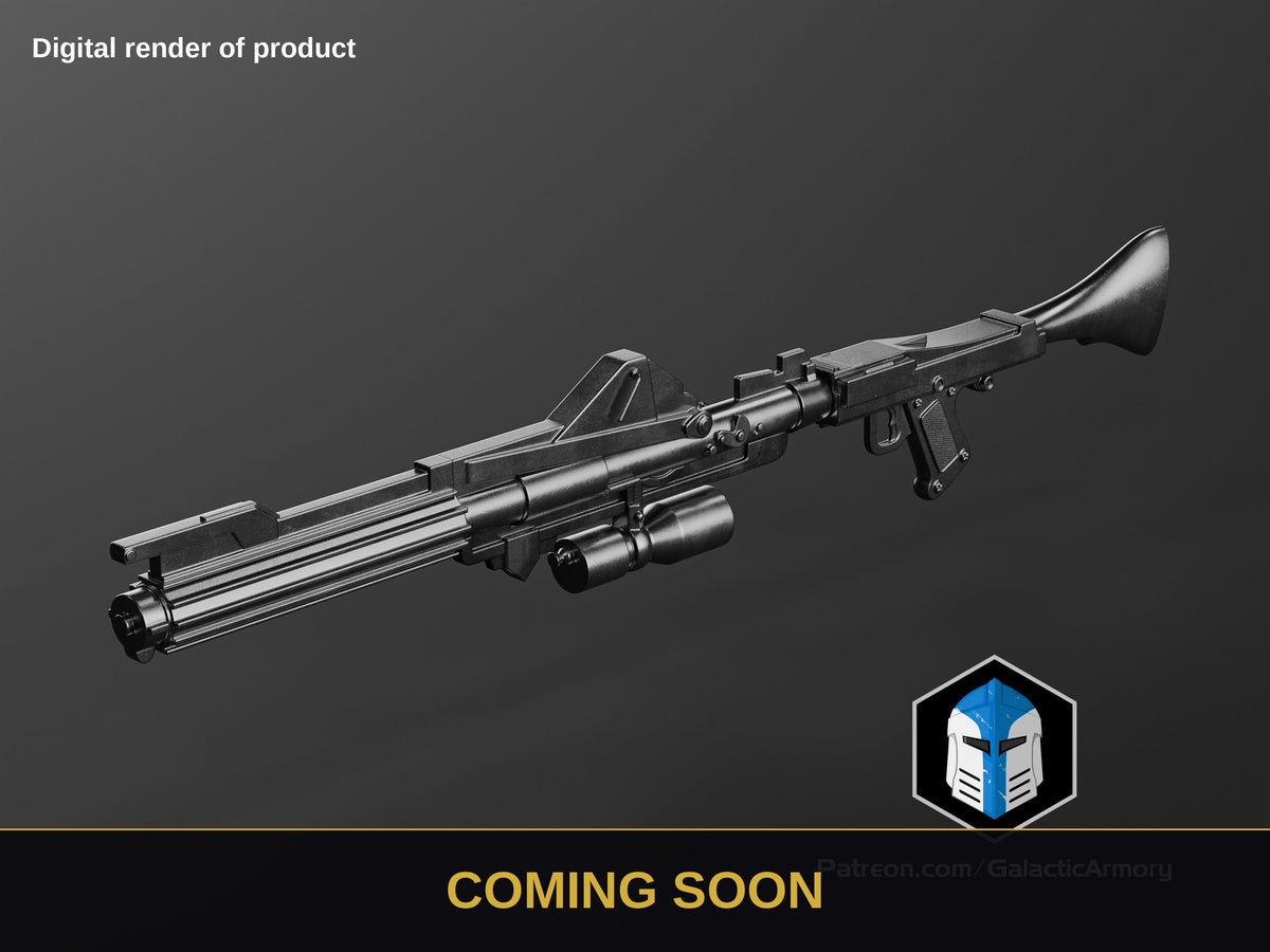 DC-15A Blaster Rifle – Star Wars Prop Kit (Coming Soon) - Coming Soon preview (digital render)