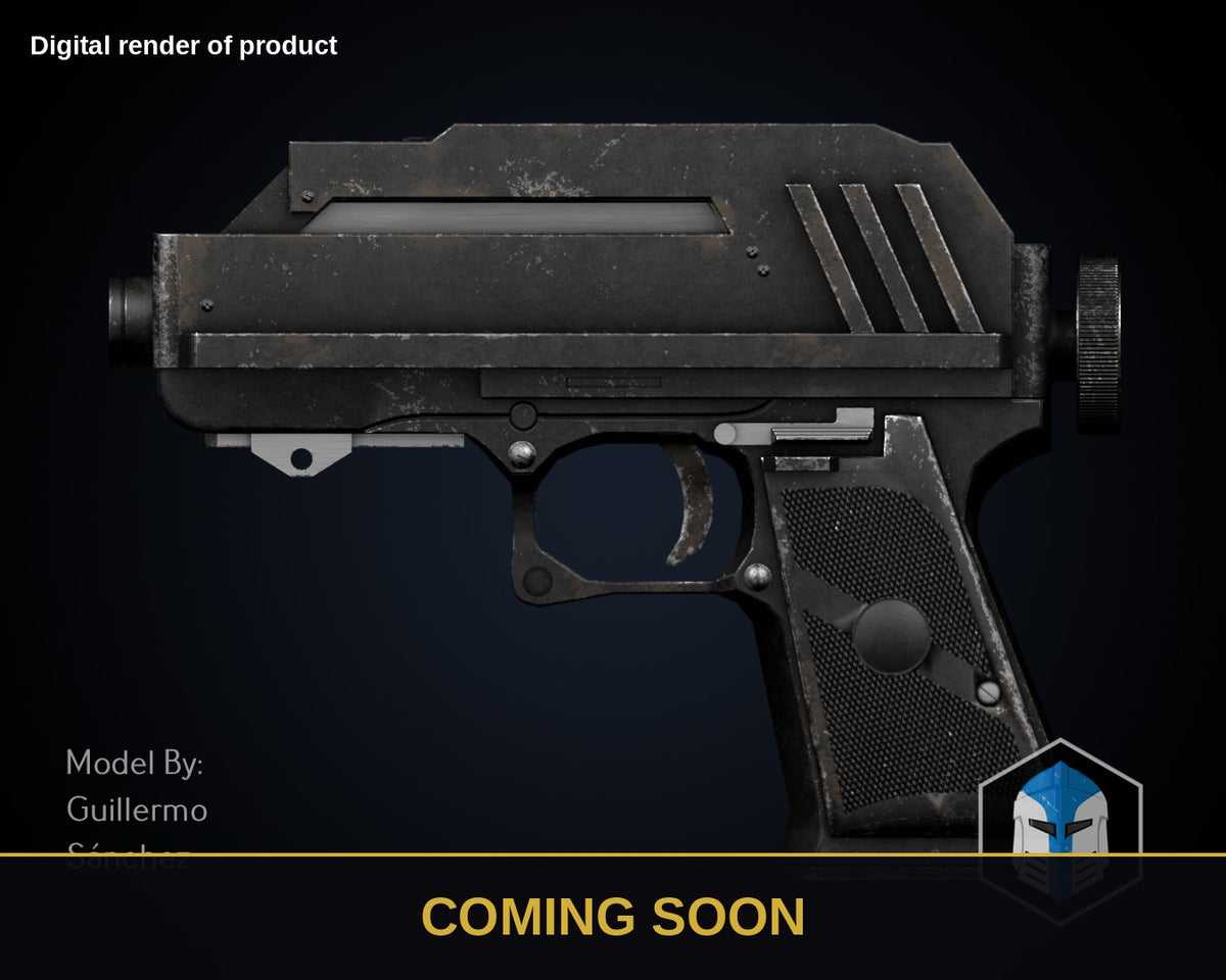 DC-17 Pistol – Star Wars Prop Kit (Coming Soon) - Coming Soon preview (digital render)