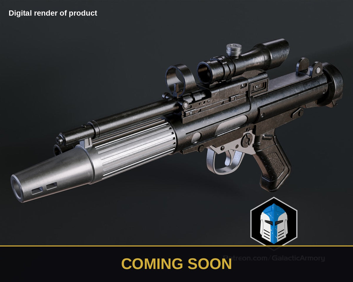 DH-17 Blaster – Star Wars Prop Kit (Coming Soon) - Coming Soon preview (digital render)