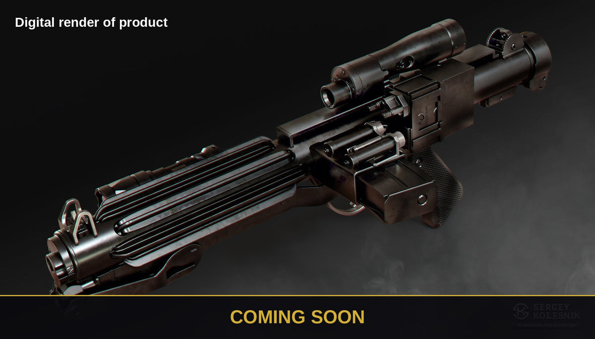 E-11 Blaster – Star Wars Prop Kit (Coming Soon) - Coming Soon preview (digital render)