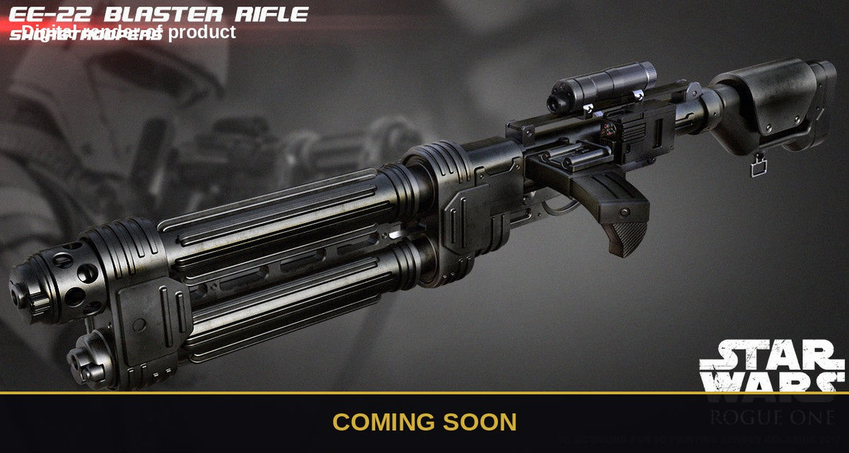 E-22 Blaster – Star Wars Prop Kit (Coming Soon) - Coming Soon preview (digital render)