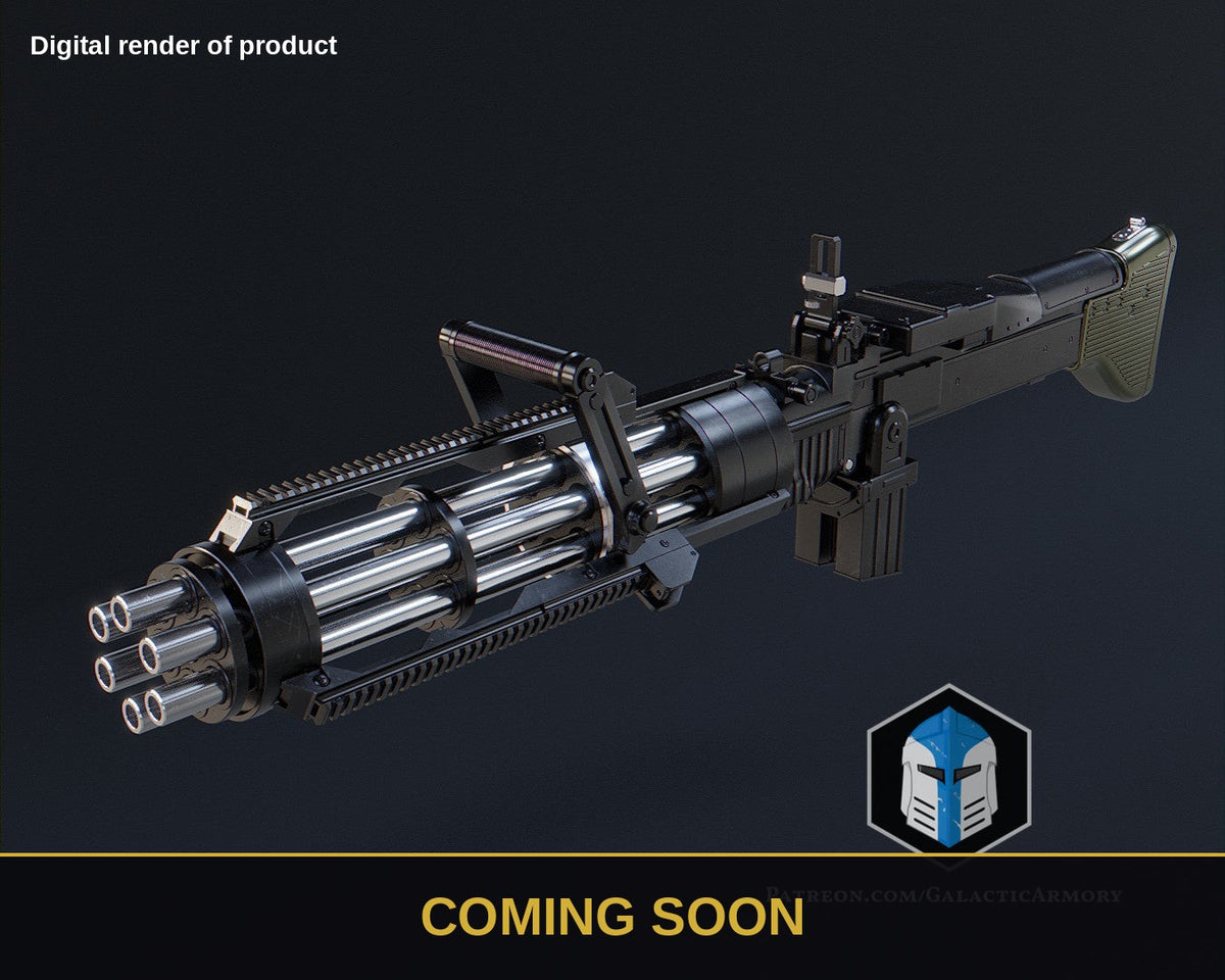 Imperial Rotary Cannon – Star Wars Prop Kit (Coming Soon) - Coming Soon preview (digital render)