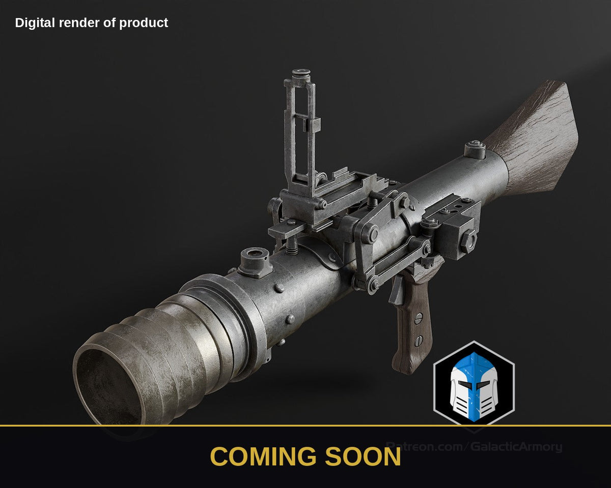 MPL-57 Barrage Launcher – Star Wars Prop Kit (Coming Soon) - Coming Soon preview (digital render)
