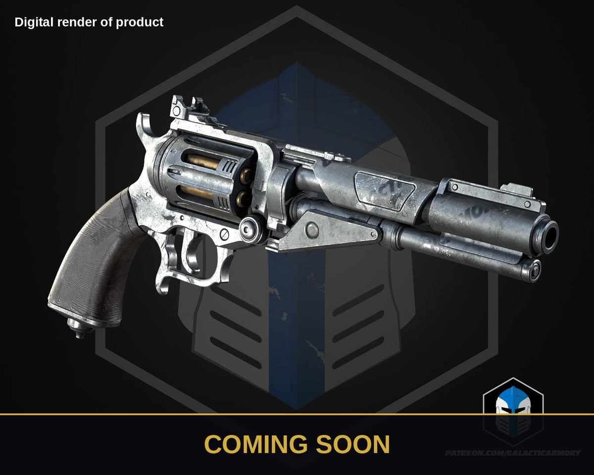Westar 57 Custom Blaster – Star Wars Prop Kit (Coming Soon) - Coming Soon preview (digital render)